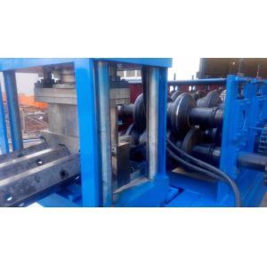 2024 New Design PLC Highway Guardrail Forming Machine 80mm Roller Diameter