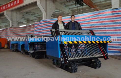 GF-1.8 Small tiger stone paver brick laying machine