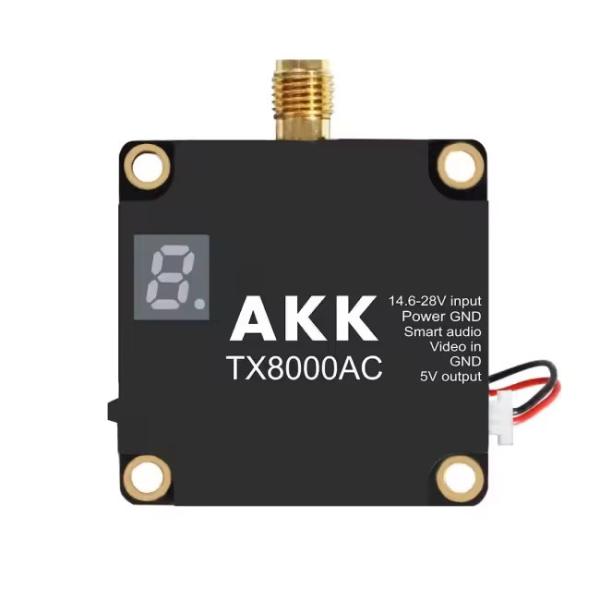 Quality AKK 8W 5.8G Ultra Video Transmission 5.8Ghz Drone Video Transmitter 8W VTX 96CH for sale