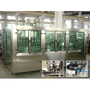 Wholesale Drinking Pure Water Filling Machines With Rinser 40 / Filler 40 / Capper 10 from china suppliers