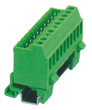 Wholesale Din Rail Pluggable Terminal Block with 5.08mm Pin Spacing socket arrage:24-12 AWG from china suppliers