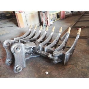 Q460 Mini Excavator Brush Rake For Digging Mud