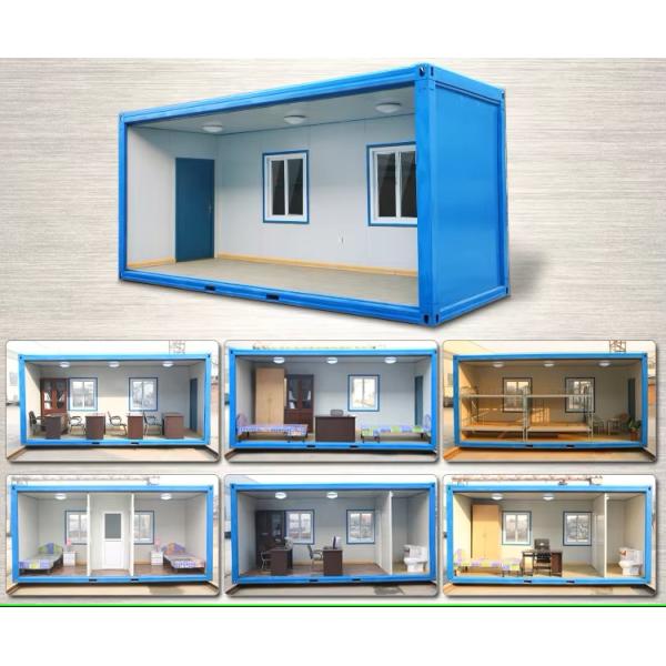 Outdoor Accommodation Solution Flat Pack Container House 40ft with Sandwich Panel