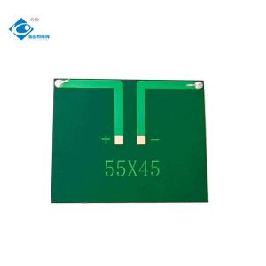 China ZW-5545-5V Mono Solar Panel Charger 0.4W Customized Epoxy Mini Solar Panel 5Volt on sale