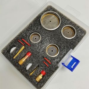 TIG Welding Accessories 26pc Kit Gas Lens for WP9 20 WP 17 18 26 TIG Clear