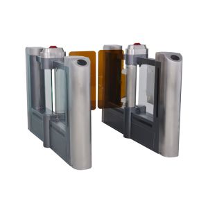 IP32 Pedestrian Swing Barrier Gate Electro Mechanical Brush 24VDC