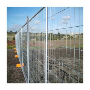 4mm 2.1x2.4 Galvanised Temporary Construction Fence