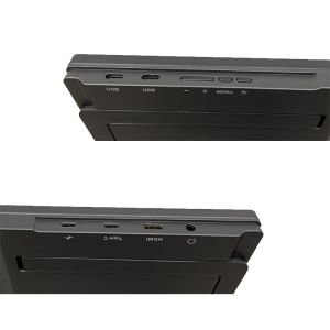 Horizontal 250 Nit Brightness Dual Laptop Monitor Extender 1920x1080