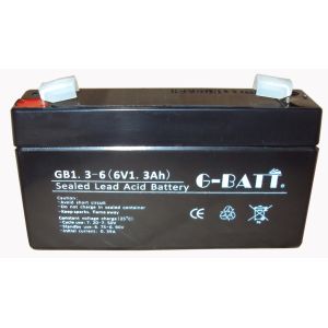 Wholesale Solar System Deep Cycle UL 1.3AH 6 Volt Acid Battery from china suppliers
