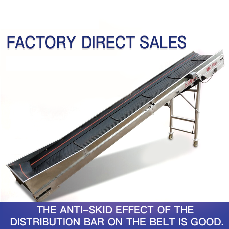 Custom-made premium agricultural small folding anti-slip electric belt conveyor