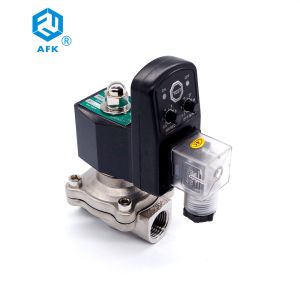 China 2W Normally Closed Brass 110 Volt Water Stainless Steel Solenoid Valve 1 inch on sale