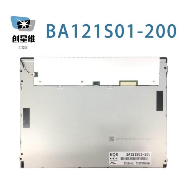 BA121S01-200 BOE 12.1" 800(RGB)×600, 400 (Typ.)(cd/m²) INDUSTRIAL LCD DISPLAY