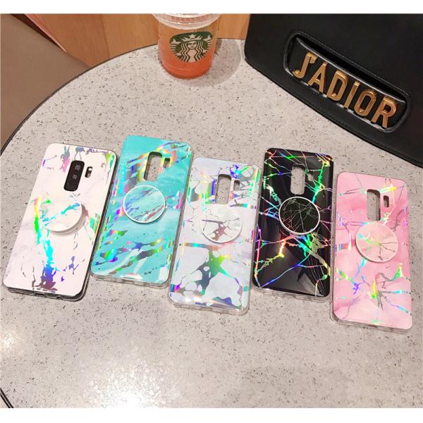 Quality Samsung S7(edge)/S8(plus)/S9(plus)/Note 8/9 TPU marble case with holder, Samsung protective TPU case, Samsung cases for sale