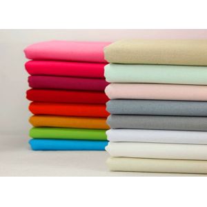 High Purity 100 Cotton Canvas / Dyeing Cotton Fabric Tear - Resistan