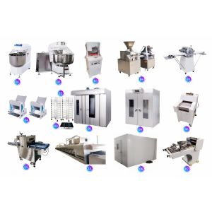 Safe Industrial Bread Mixer 100kg Bread Dough Mixer Machine Low Voltage