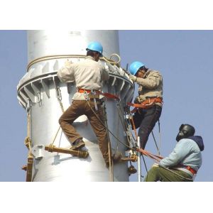 5 - 70m Power Monopole Transmission Tower Tensile Tested High Capacity