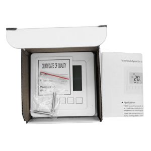 LCD Cooling And Heating Thermostat / HVAC Systems Digital Ac Thermostat