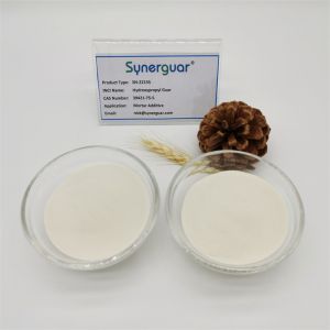 Basic High Substitution Guar Xanthan For Low Transparency Cement Plasticiser