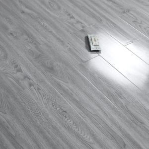 1218x196x8/12mm Grey Wooden Floor Laminate Flooring with Onsite Training