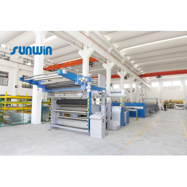 3000MM 6 Chambers Hot Air Stenter Finishing Machine Mini Stenter Textile For