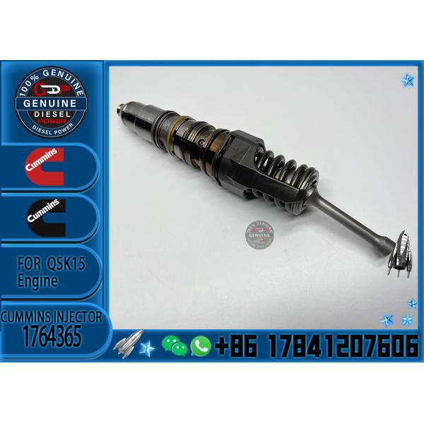 Quality 1764365 Genuine Diesel QSX15 Engine Common Rail Fuel Injector 1521978 570016 4954646 4076963 For Scania for sale