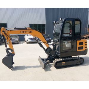 Power Saving 2.5 Ton Mini Excavator 22.1kw Power Small Backhoe Digger