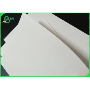 Natural White Uncoated 0.6mm Thickness Water Absorbing Paper Sheets