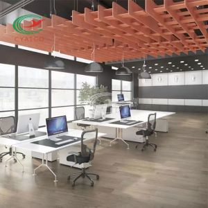 Lightweight Durable Acoustic Ceiling Panels Multipurpose Fireproof