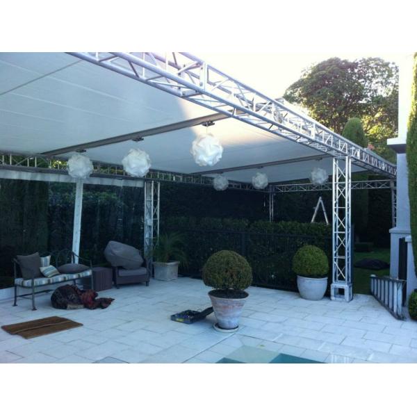 Heavy Box Truss System 3mm Thickness Diameter Ø 50mm For Outdoor Event