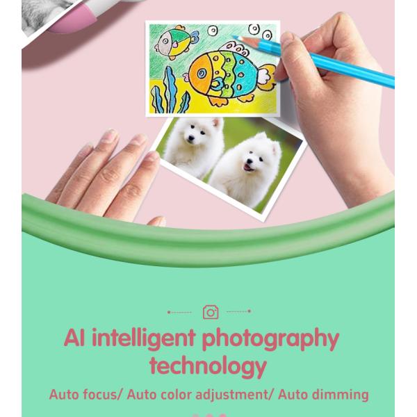 Multifunctional Instant Inkless Colour Sticker Printer For Kids Photo