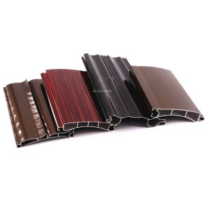 Factory Price Customized 6063 Aluminum Roller Shutter Slat Profile