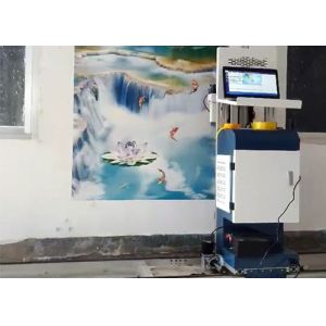 Buy cheap CMYK Shervin Movable Direct Wall Inkjet Printer from wholesalers