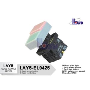 Warning Signals Flat Push Button Starter Switch IP65 OEM Service