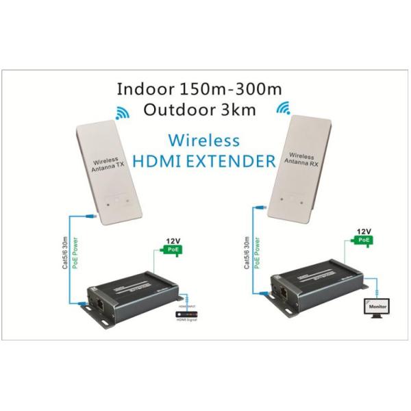 Quality Orignal factory Home Threater supply hdmi ir wireless extender hdmi cat5e / 6e extender support 3d full 1080p for sale