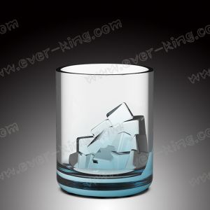 Smooth Round Whisky Glass Cup ISO Certificated