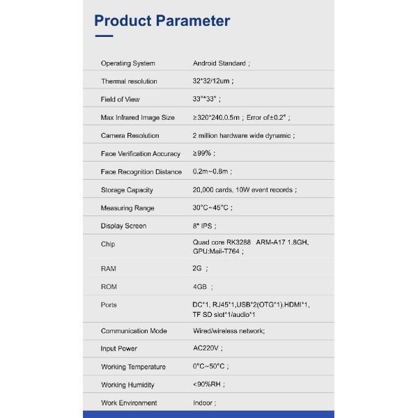 Hand Disinfection & Thermometer Device