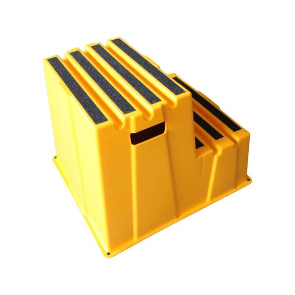Quality High Safety Two Step Step Ladder HDPE Plastic Easy To Move for sale