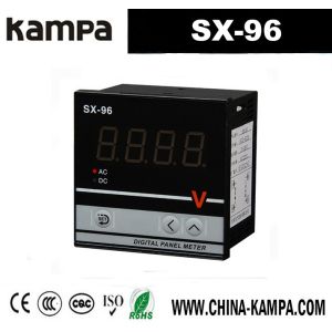 96x96mm Measuring DC Digital Analog Ammeter Electric Counter