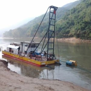 High Performance 100 Cubic Meter Model Sand Suction Dredger With 426KW Engine