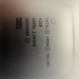 2.2 GHz CPU Frequency Intel Xeon Processor 4210 Ten Core For Server Private Mold