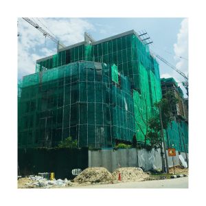 Green Construction Building Scaffolding Debris Plastic Scaffold Nets Protective