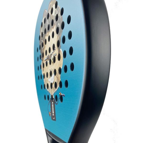 Quality Custom Beach Paddle Ball Racket Oem Blue Padel Racket Professional for sale