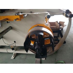 Cantilever Transformer Foil Coil Winding Machine Copper Strip Winder