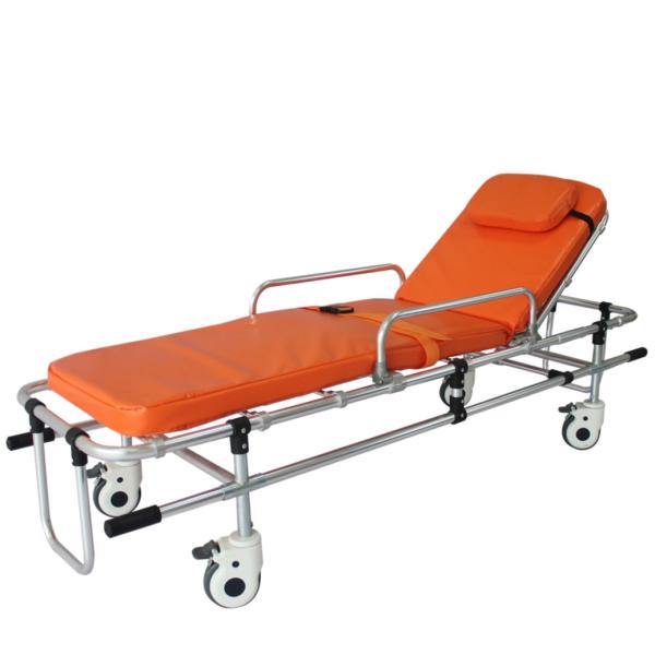 190 X 55 X 50cm Folding Ambulance Stretcher 80 Deg For Patient Transfer First