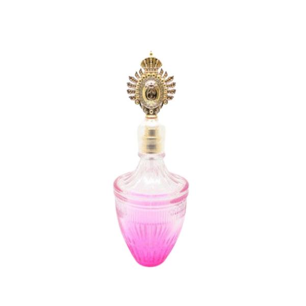 Quality Personal Care 100ml Glass Perfume Bottle With Golden Spayer And Caps for sale