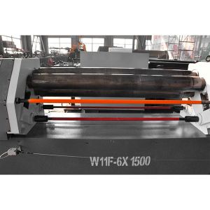 6mm 12mm 3-Roller Mechanical Asymmetrical Plate Bending Roller Machine