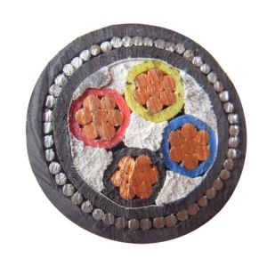 Wholesale Low Voltage Power Cable 3X150mm2 XLPE Copper Cable Yjv32 Swa Awa Armoured Power Cable from china suppliers