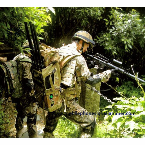 Quality 2000M High Power GPS WIFI5.8G Drone Signal Jammer VIP Protection Security Backpack Jammer for sale