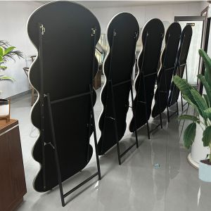 Customized Frame Width Black Bathroom Mirror for Hotel/Home/Salon/Shop/SPA Usage