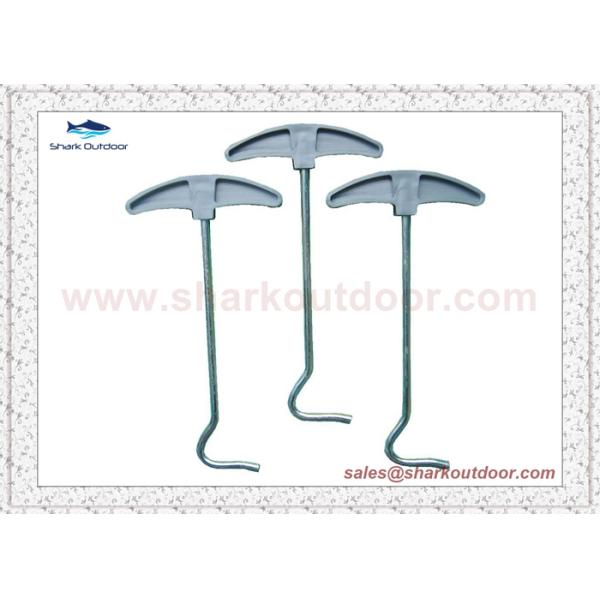 Made In China tent peg extractor with grey head for camping accessory